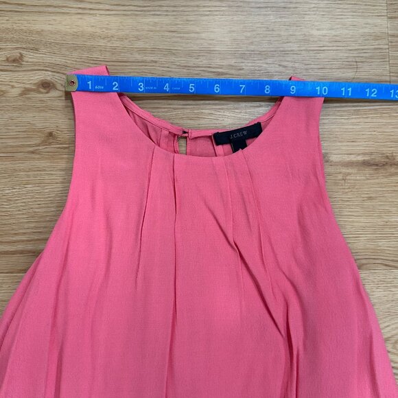 Jcrew Women's Sleeveless Tiered Top Size 2 - Picture 6 of 8